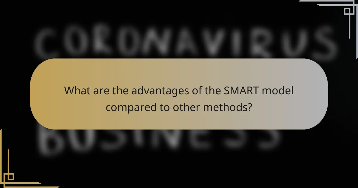 What are the advantages of the SMART model compared to other methods?